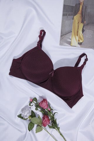 Aysemin 5048 C Cup (85-90-95-100-105) Balensiz Desteksiz Bayan Sütyen 6'lı