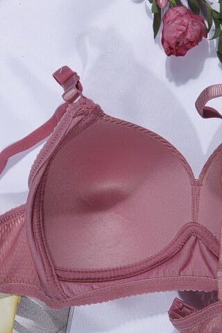 Aysemin 5048 C Cup (85-90-95-100-105) Balensiz Desteksiz Bayan Sütyen 6'lı