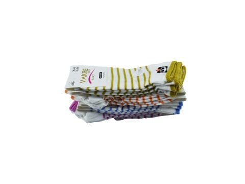 Vakre 9328-25 (36-40) Bayan Penye Patik Çorap 12'li