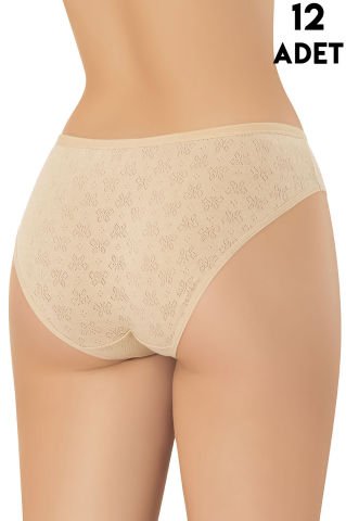 Kota 5031 Transferli Ribana Bayan Bikini (M-L-XL) 12'li TEN - XL