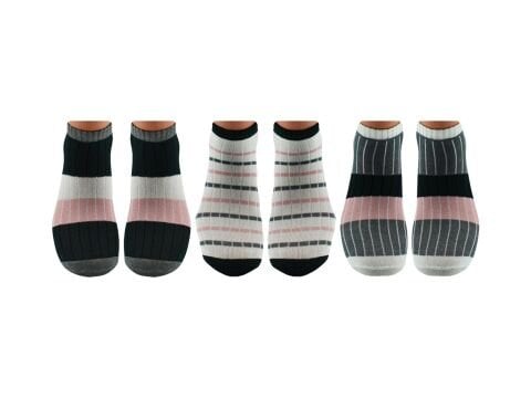 Vakre 9328-20 (36-40) Bayan Penye Patik Çorap 12'li