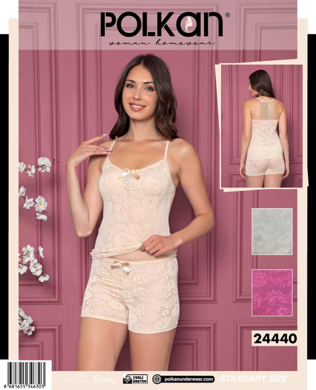 Polkan 24440 Bayan Şortlu Takım