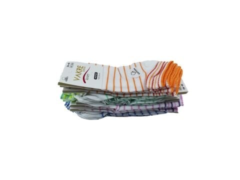 Vakre 9328-23 (36-40) Bayan Penye Patik Çorap 12'li
