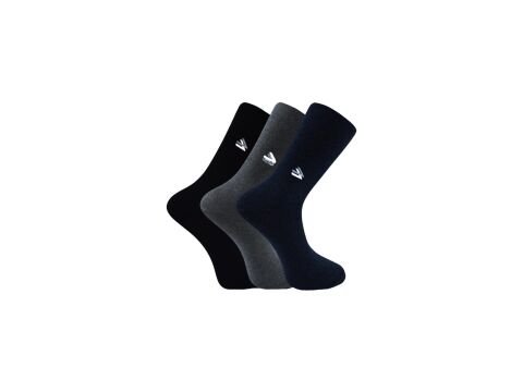 Vakre 9014-26 (41-44) Erkek Penye Likralı Çorap 12'li