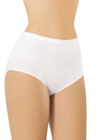 Kota 5112 (L-XL-2XL-3XL) Bambu Yüksek Bel Bayan Külot 12'li XL - BEYAZ