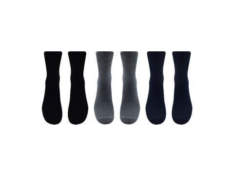 Vakre 9014-25 (41-44) Erkek Penye Likralı Çorap 12'li