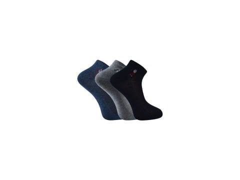 İbrahim Berk 11-35 Erkek Likralı Patik Çorap 12'li