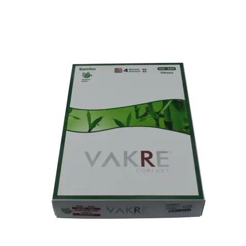 Vakre 9304-2 (40-45 NO) Dikişsiz Erkek Bambu Patik Çorap 12'li