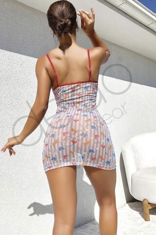 NIGHTLIGHT 3627 Erotik Gecelik (S-M-L-XL)