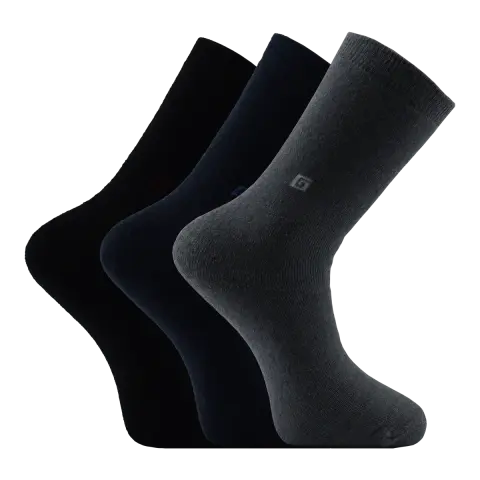 Vakre 9618-19 (41-44) Erkek Penye Havlu Kışlık Çorap 12'li