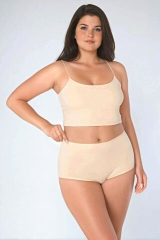 Berrak 11856 (XL-2XL-3XL) Bayan Yüksek Bel Bato Külot 12'li