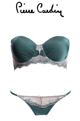 Pierre Cardin 4393 Annabel Straplez Destekli Sütyen Takımı