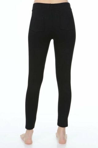 Sahra Ten 160 Çelikli Cepli Battal Bayan Tayt