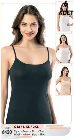 Kota 6420 Bayan Raporlu Ribana Atlet 6'lı