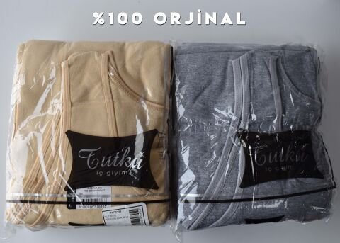 Tutku 0136 Renkli Ribana Bayan Kalın Askılı Atlet 6'lı