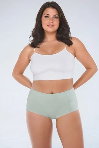 Berrak 11858 (M-L) Bayan Yüksek Bel Bato Külot 12'li