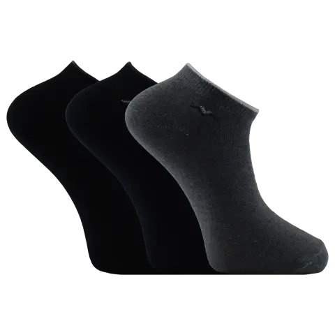 Vakre 9113-5 (41-44 NO) Erkek Penye Likralı Patik Çorap 12'li