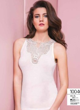 Altunkoza 10040 Önü Brode Bayan Viskon Atlet