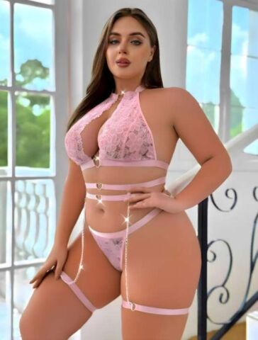 Passione J-73 Bayan Büyük Beden Jartiyer Takım