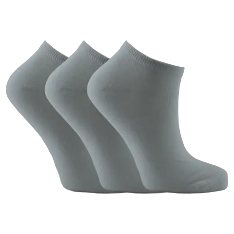 Şirin 4060-5 (36-40) Bayan  Penye Patik Çorap 12'li BEYAZ - 36-40 NO