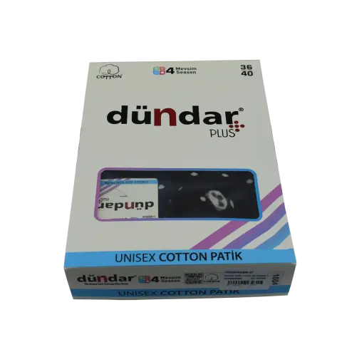 Dündar 4308-27 (36-40) Dikişsiz Yıkamalı Kokulu Bayan Penye Patik Çorap 12'li