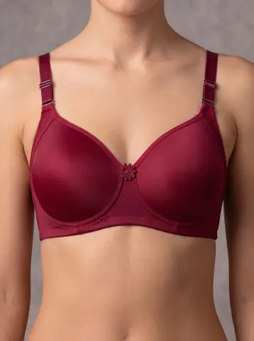Ebru 1051 (100-105-110)) Balensiz Desteksiz Silikonlu Bayan Toparlayıcı Sütyen 6'lı