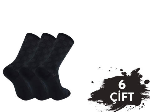 Pola 1421 Yazlık Likralı Erkek Modal Çorap 6'lı