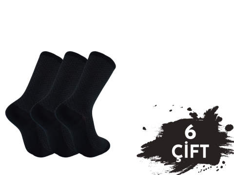 Pola 1422 Yazlık Likralı Erkek Modal Çorap 6'lı