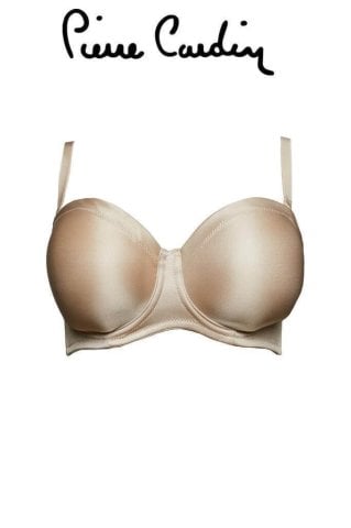 Pierre Cardin 7031 D Cup Emeline Balenli Straplez Toparlayıcı Sütyen SİYAH - 75