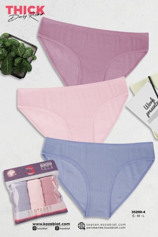 Koza Biat 35200-4 Bayan Külot 3'lü