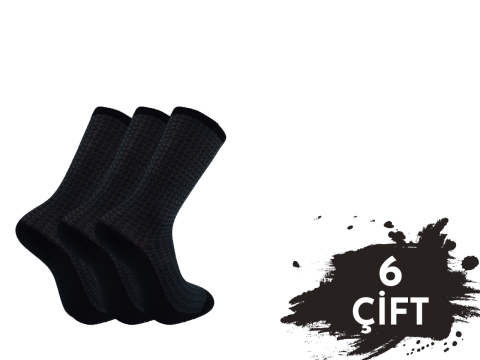 Pola 1423 Yazlık Likralı Erkek Modal Çorap 6'lı