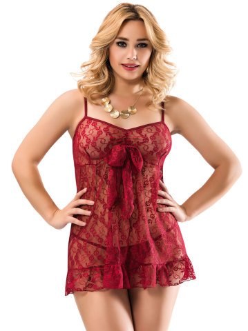 Moongirl 10020 Battal Boy Bayan Fantazi Gecelik