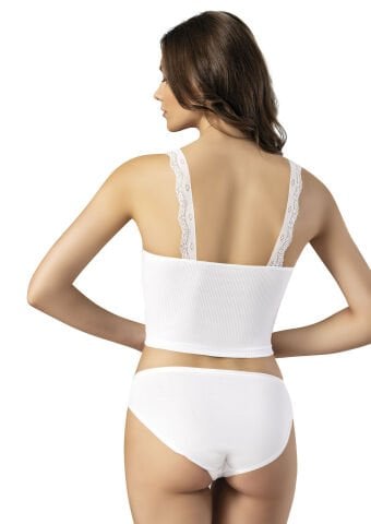 Kota 6434 Bayan Kaşkorse Sur Dantelli Pedli Crop 6'lı