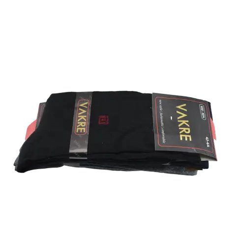 Vakre 9014-37 (41-44) Erkek Penye Likralı Çorap 12'li