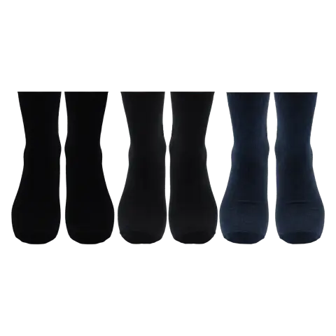 Vakre 9014-39 (41-44) Erkek Penye Likralı Çorap 12'li