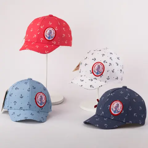 Kitti P-Y26150-01 (1-4) Yaş Erkek Çocuk Kep 6'lı