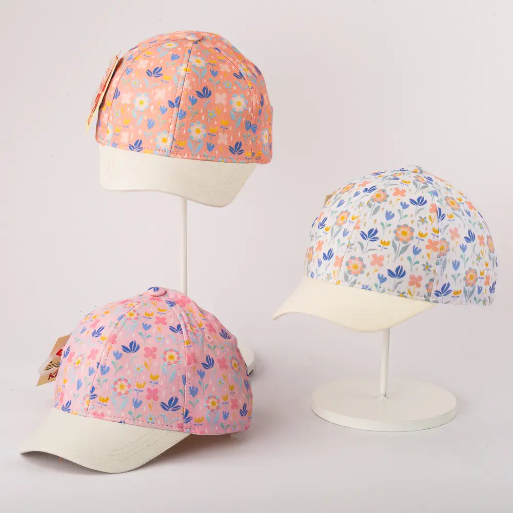 Kitti P-Y26140-05 (1-4) Yaş Kız Çocuk Kep 6'lı