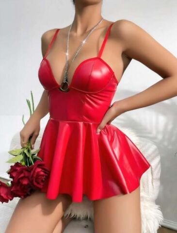 Passione 21088 Deri Erotik Gecelik