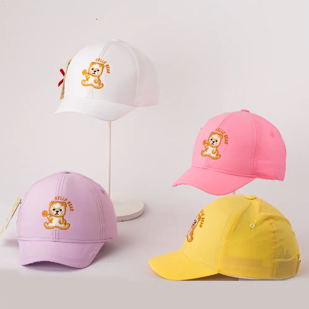 Kitti P-Y26140-10 (1-4) Yaş Kız Çocuk Kep 6'lı