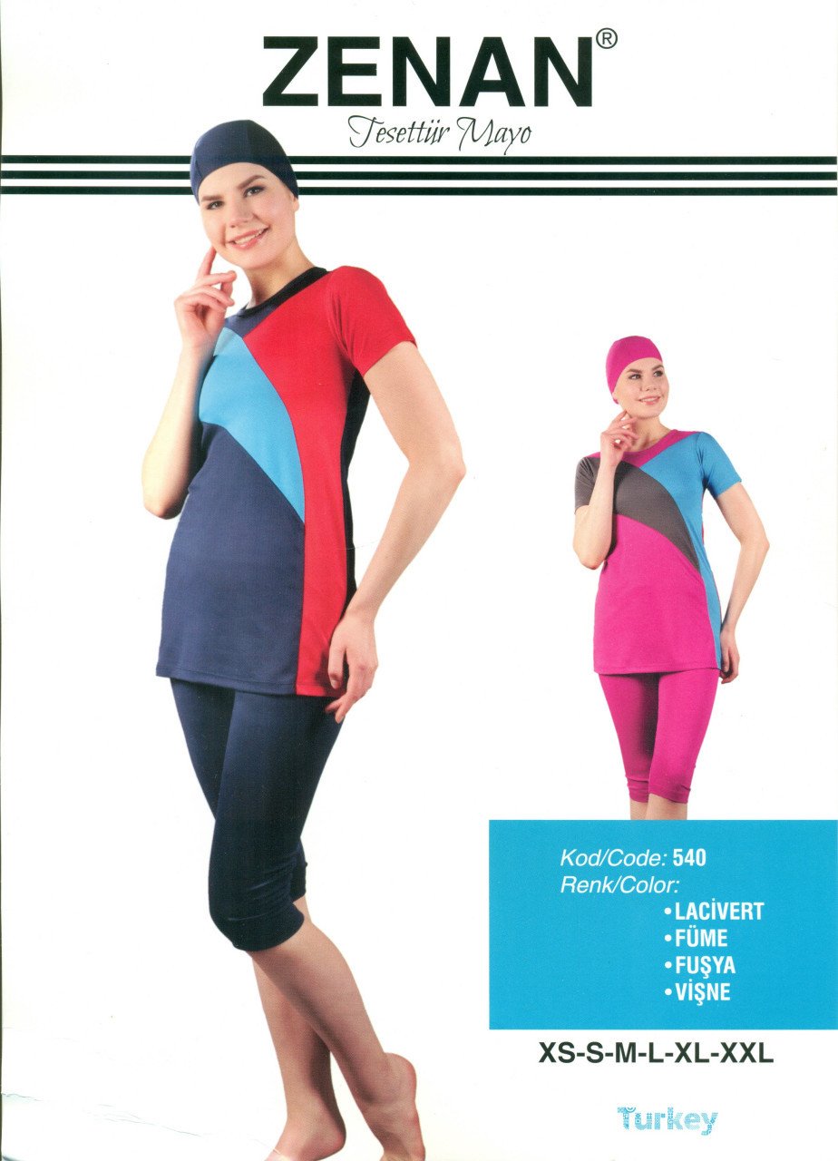 ZENAN 540 BAYAN KISA KOL TESETTÜR MAYO