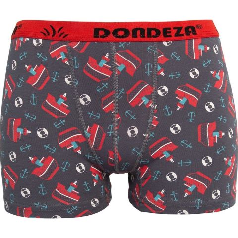 Dondeza 503 Desenli Erkek Çocuk Boxer Short 12'li
