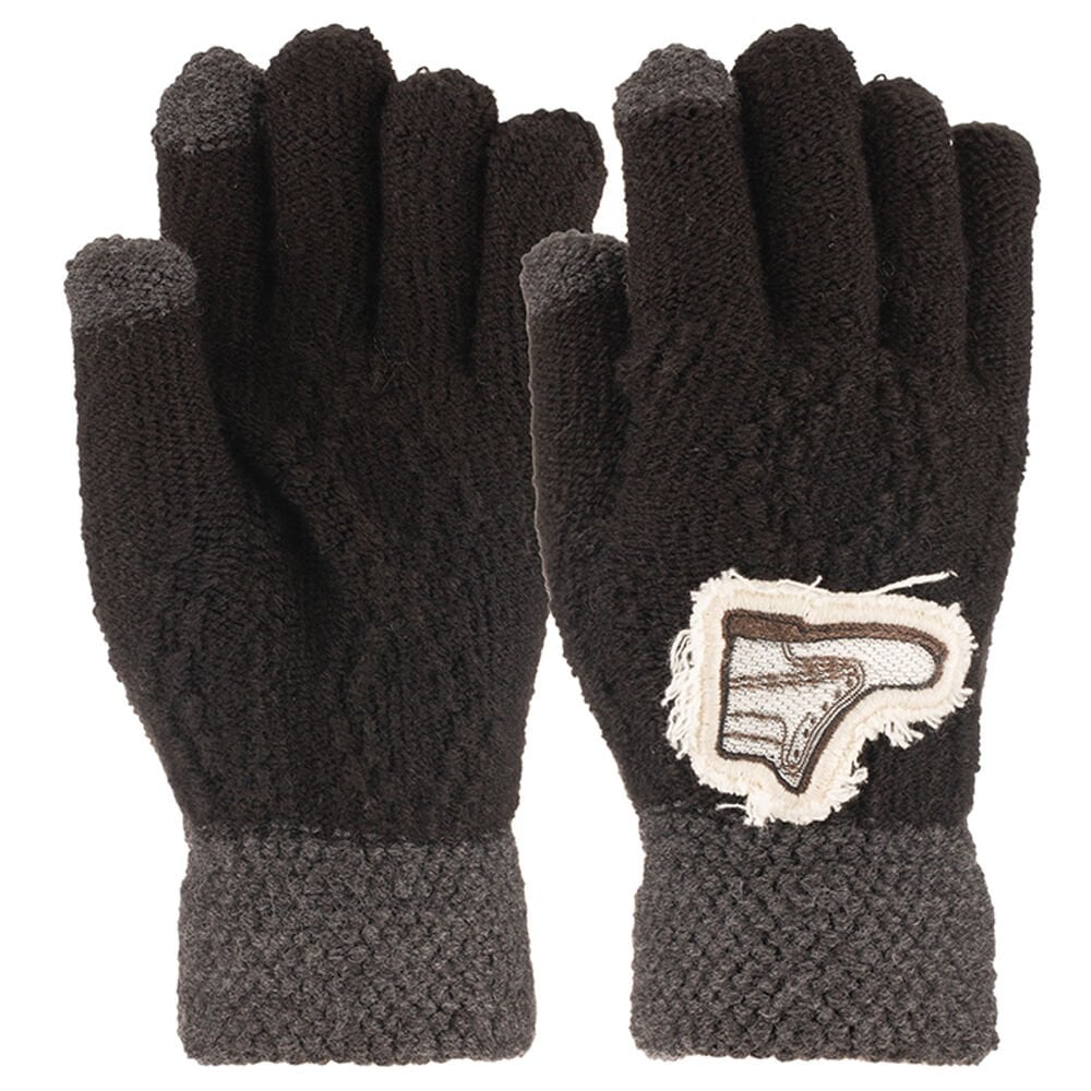 Kitti P-K25240-07 9-12 Yaş Örme Erkek Çocuk Eldiven 6'lı