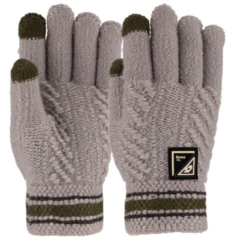 Kitti P-K25240-08 9-12 Yaş Örme Erkek Çocuk Eldiven 6'lı