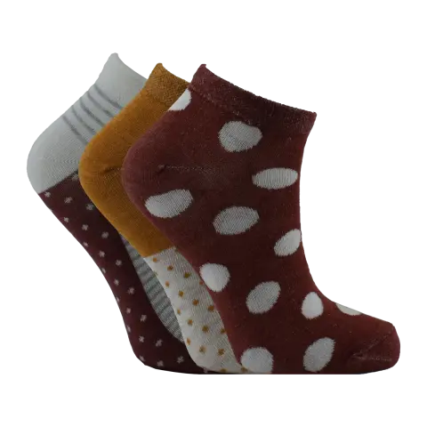 Vakre 9328-29 (36-40) Bayan Penye Patik Çorap 12'li