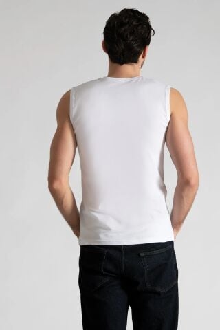 Tutku Elit 1305 Elestan Erkek V Yaka Sıfır Kol Atlet