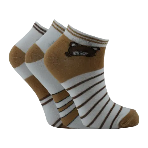 Vakre 9328-27 (36-40) Bayan Penye Patik Çorap 12'li