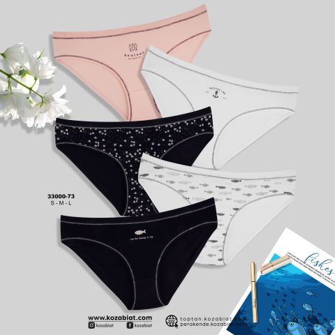 Koza Biat 33000-73 Bayan Külot 5'li