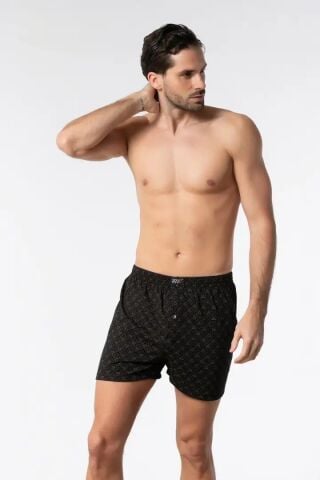 Tutku Elit 1102 Havlu Bel Erkek Penye Desenli Boxer