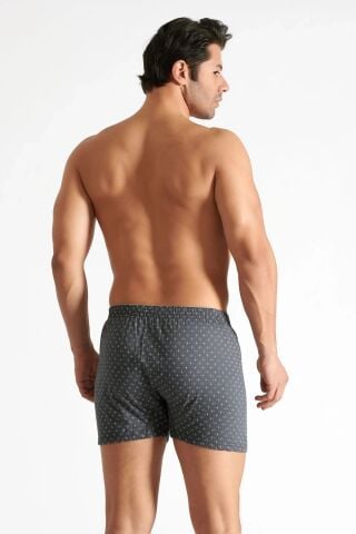 Tutku Elit 1102 Havlu Bel Erkek Penye Desenli Boxer
