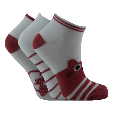 Vakre 9328-37 (36-40) Bayan Penye Patik Çorap 12'li